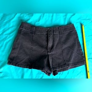 90’s navy Abercrombie short shorts